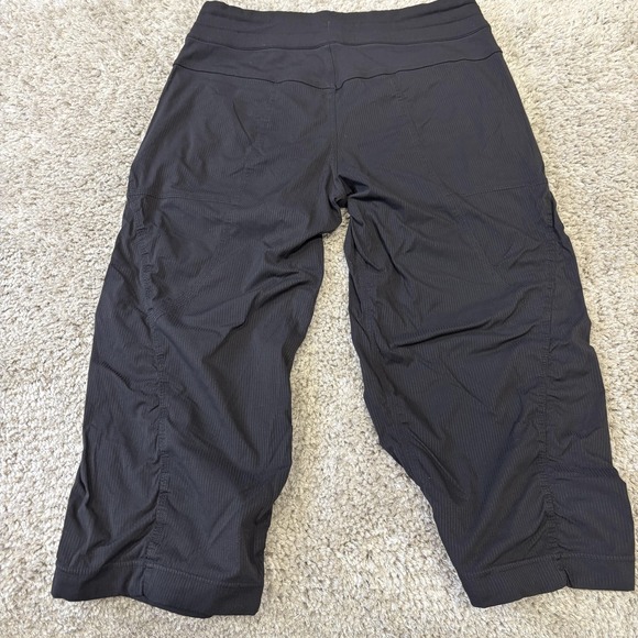 Lululemon Pants Womens 8 Black Dance Studio Crop Drawstring Athletic Gym - Picture 4 of 7